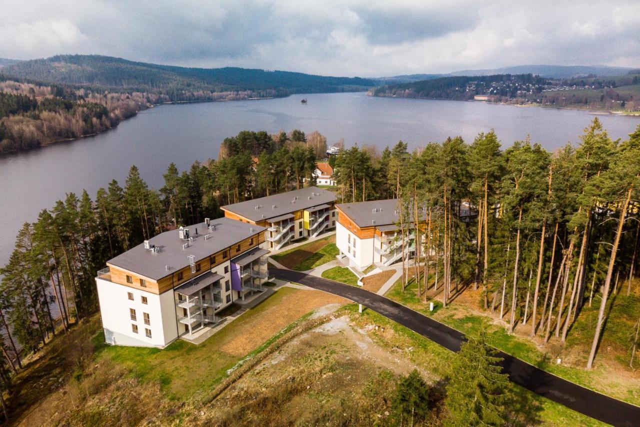 Lipno Port Apartment C304 - Lipno Home リプノ・ナト・ヴルタヴォウ エクステリア 写真